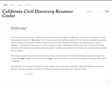 Tablet Screenshot of california-discovery.com